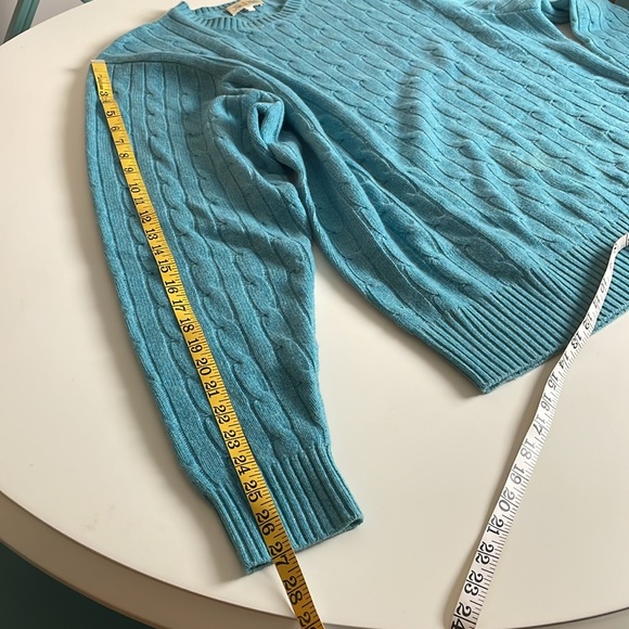 Peter Millar Blue Cashmere Pullover Knit Sweater- XL - Picture 11 of 11